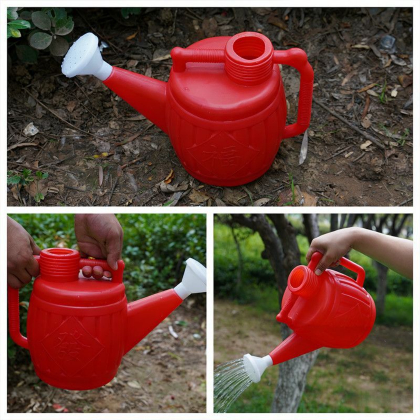 Gardening Tools Watering Can - Plastic Watering Can Lidless Long Spout