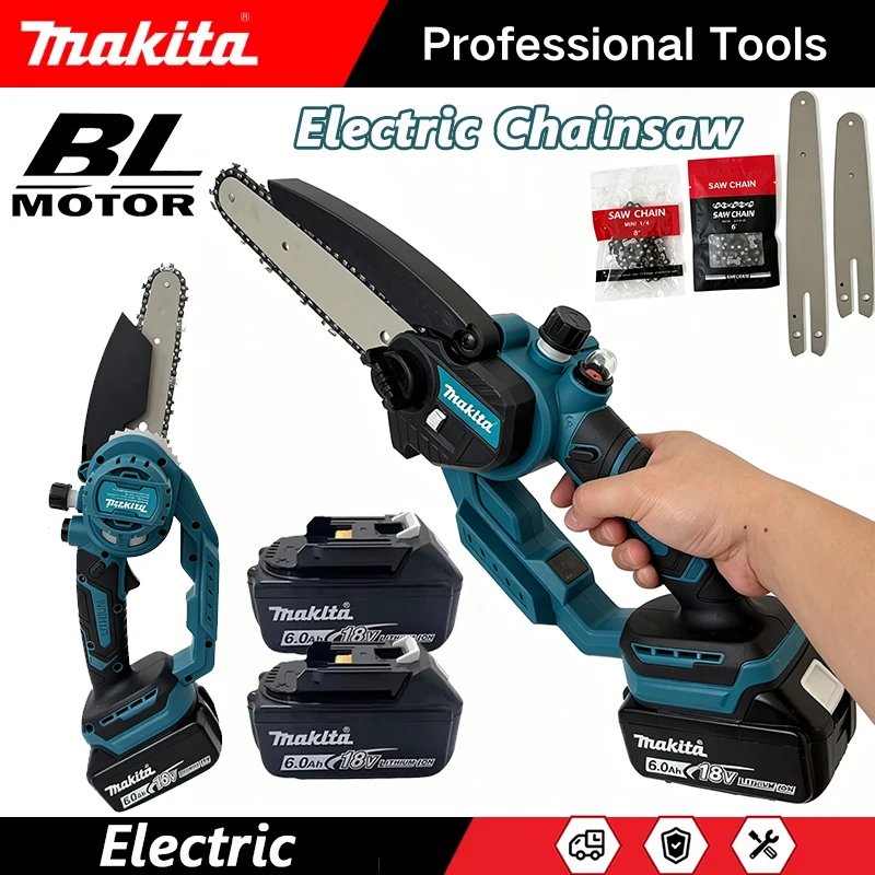 Essential Gardening Tools - Makita Cordless Brushless 8 Inch Electric