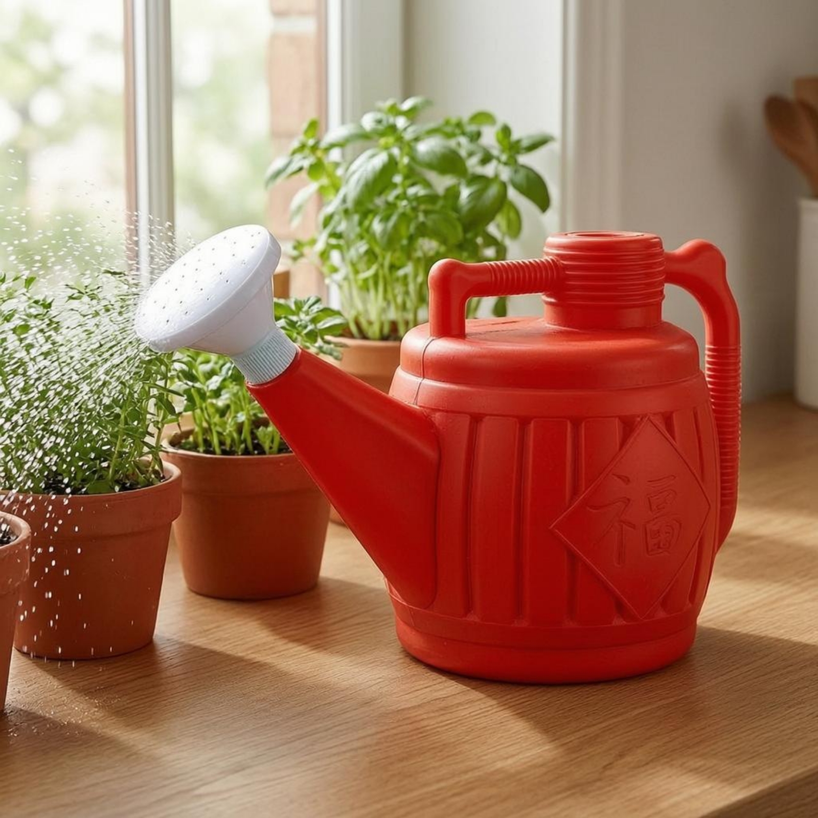 Plastic Watering Can Lidless L - Gardening Tools Watering Can ulasan dan harga