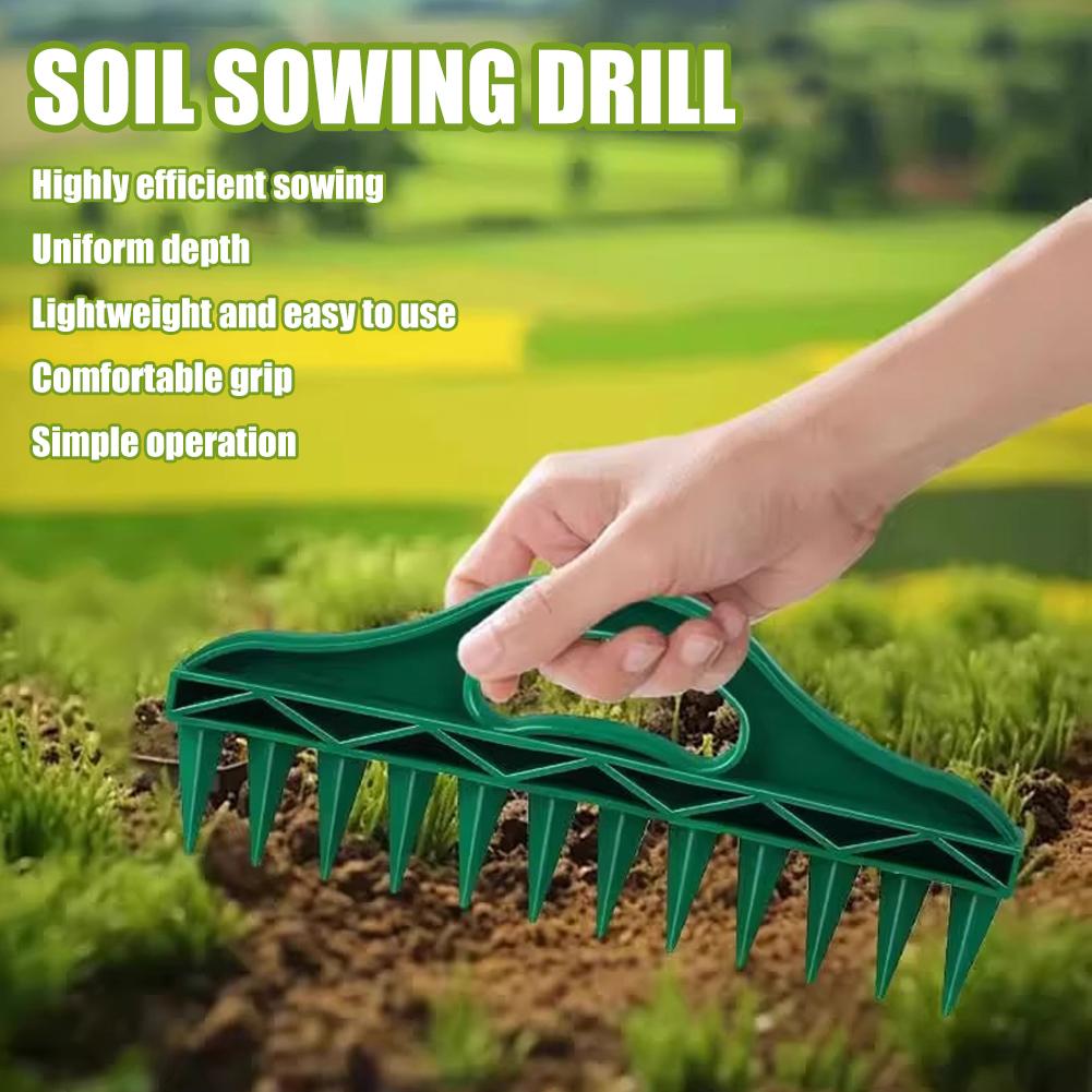 Manual Soil Seeds Spreader Pun - Gardening Tools Equipment ulasan dan harga