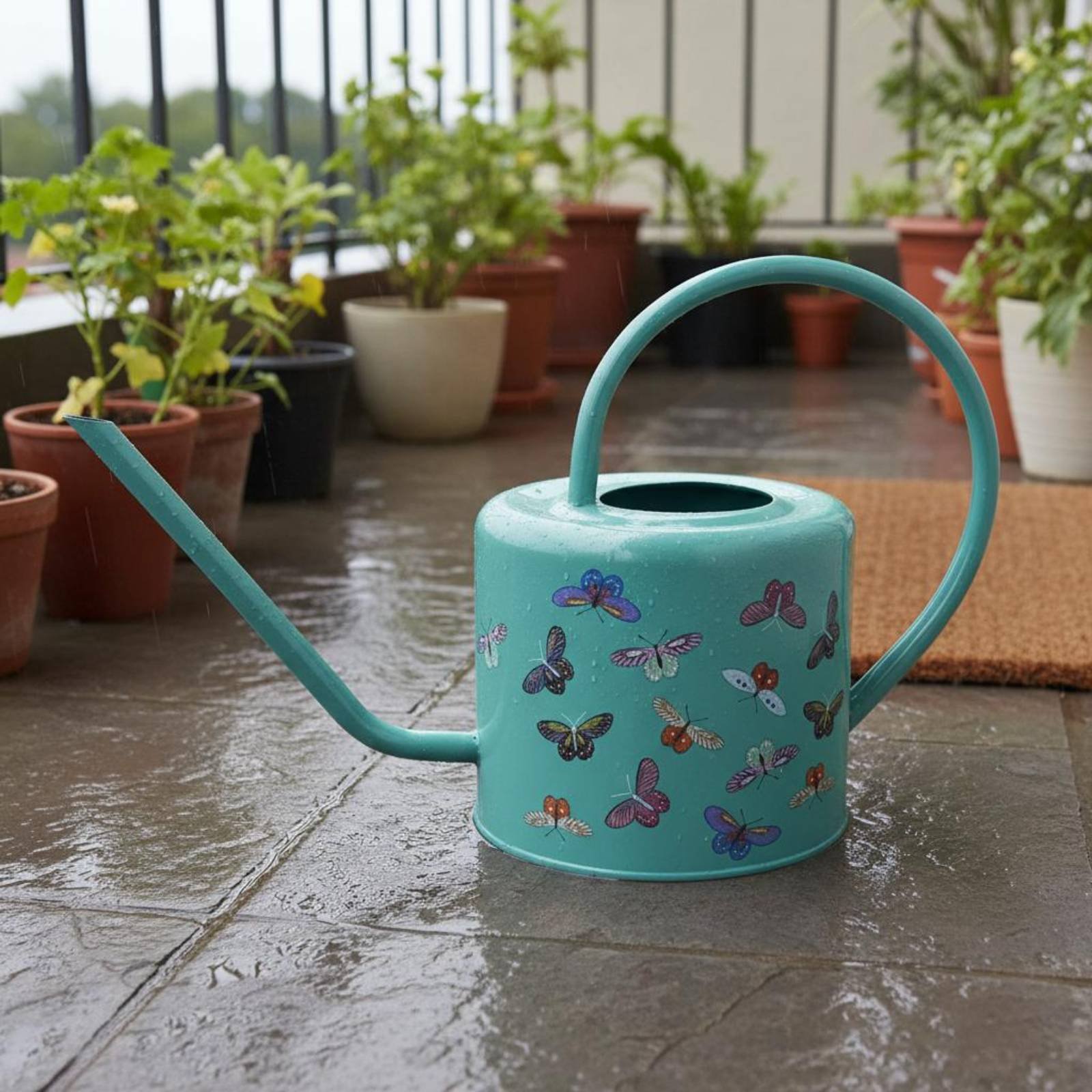 Stainless Steel Watering Can N - Gardening Tools Watering Can ulasan dan harga