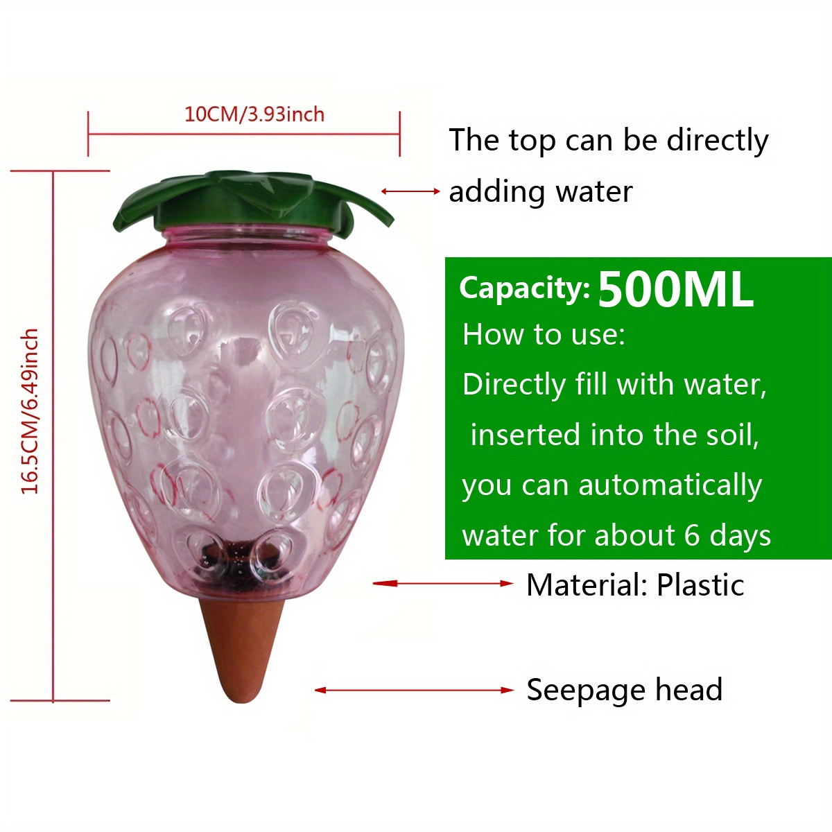 2 Pcs Automatic Watering Tool  - Gardening Yard Tools ulasan dan harga