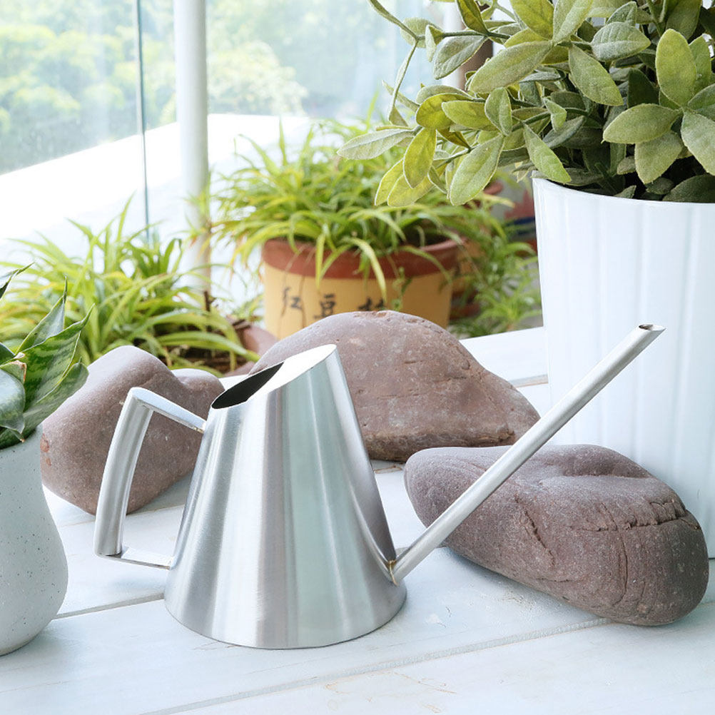 400Ml Stainless Steel Watering - Gardening Tools Watering Can ulasan dan harga