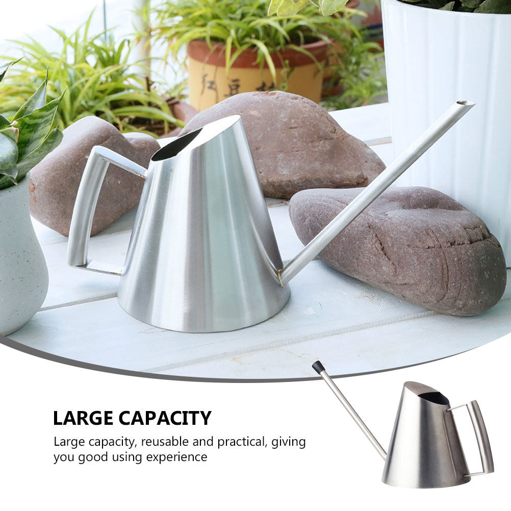 400Ml Stainless Steel Watering - Gardening Tools Watering Can ulasan dan harga