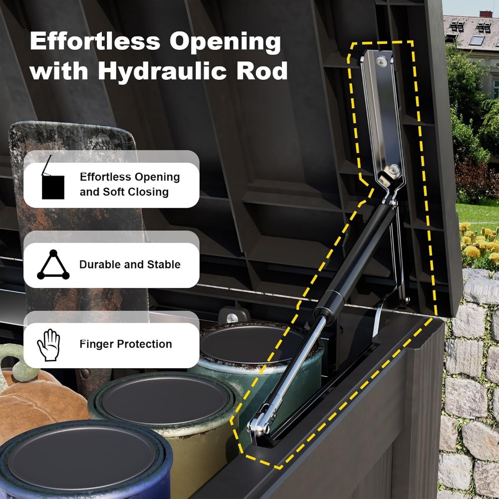 Large Outdoor Storage Box for  - Gardening Tools Equipment ulasan dan harga