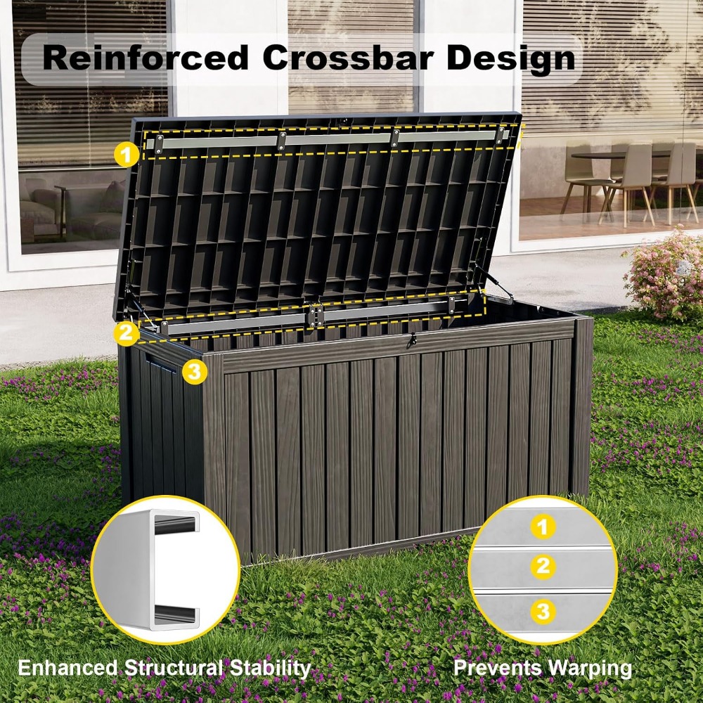 Large Outdoor Storage Box for  - Gardening Tools Equipment ulasan dan harga