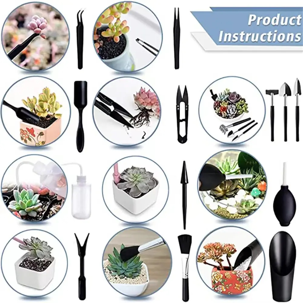5/8/13/15/16pcs Garden Planter - Bonsai Tool Set ulasan dan harga