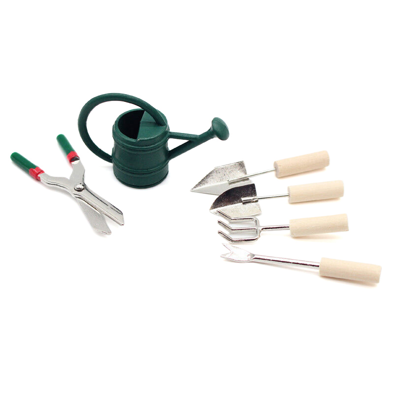 1/12 Dollhouse Simulation Wate - Gardening Tools Equipment ulasan dan harga