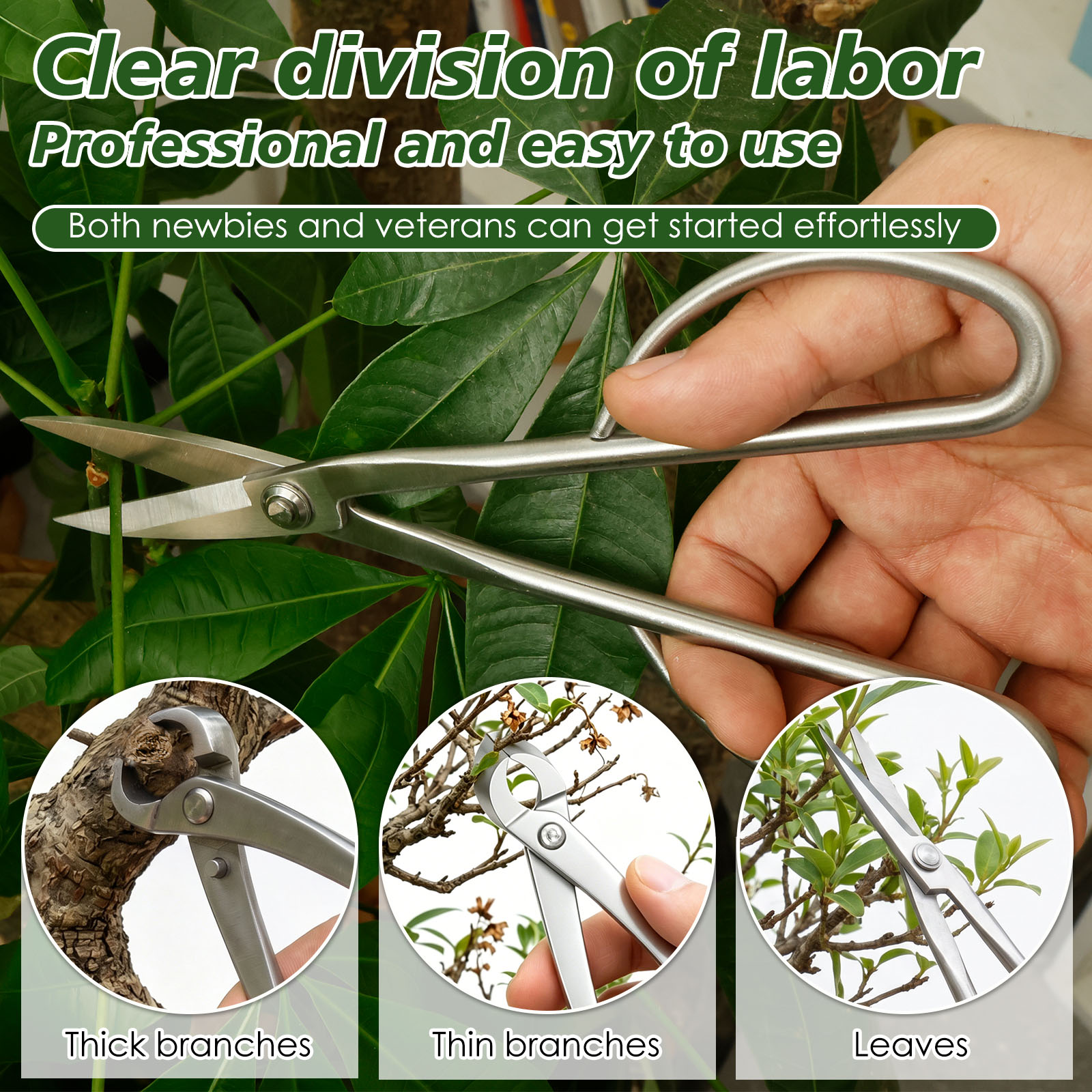 3 Pcs Bonsai Tool Set with Kno - Bonsai Tool Set ulasan dan harga