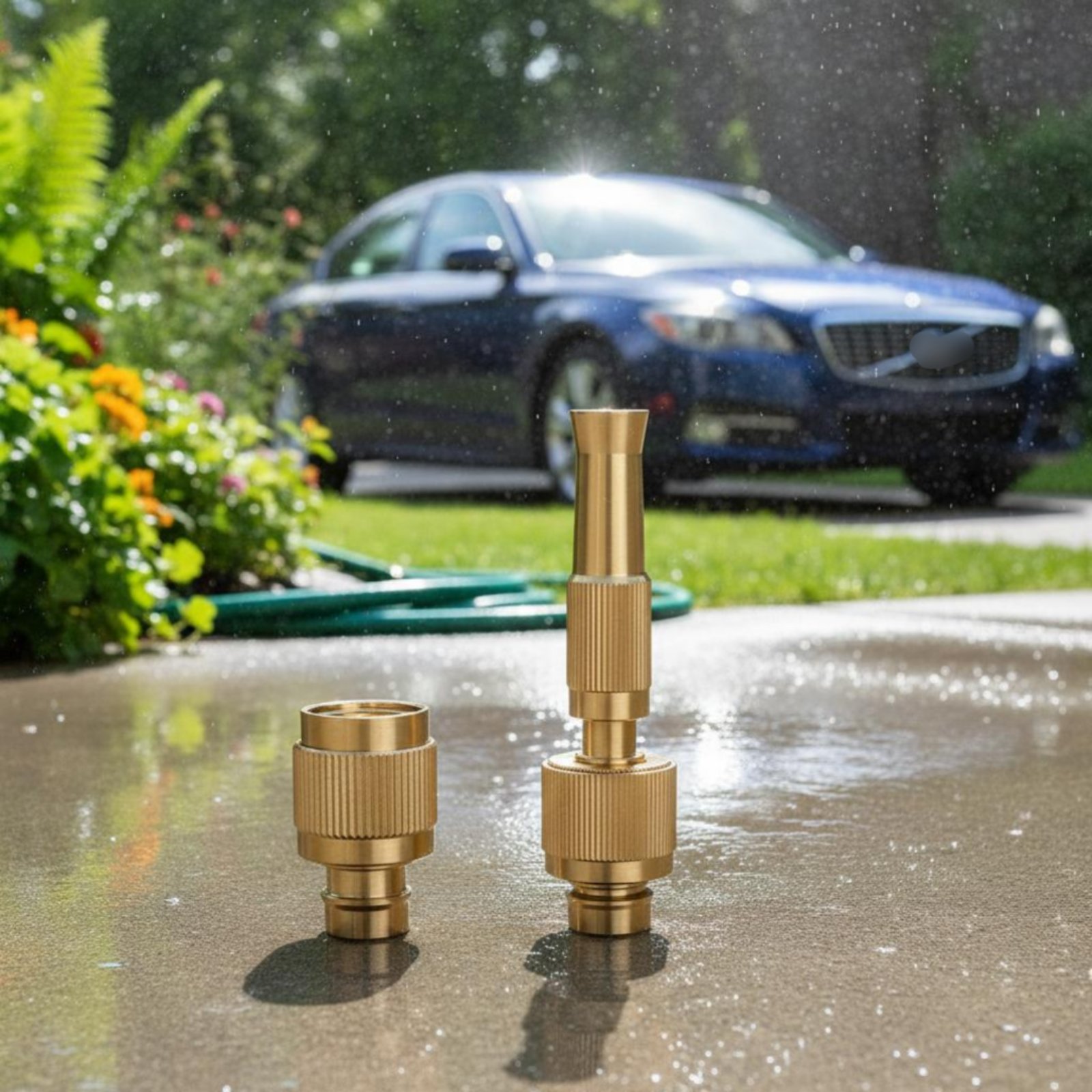 Brass Water Universal Connecto - Gardening Tools Equipment ulasan dan harga