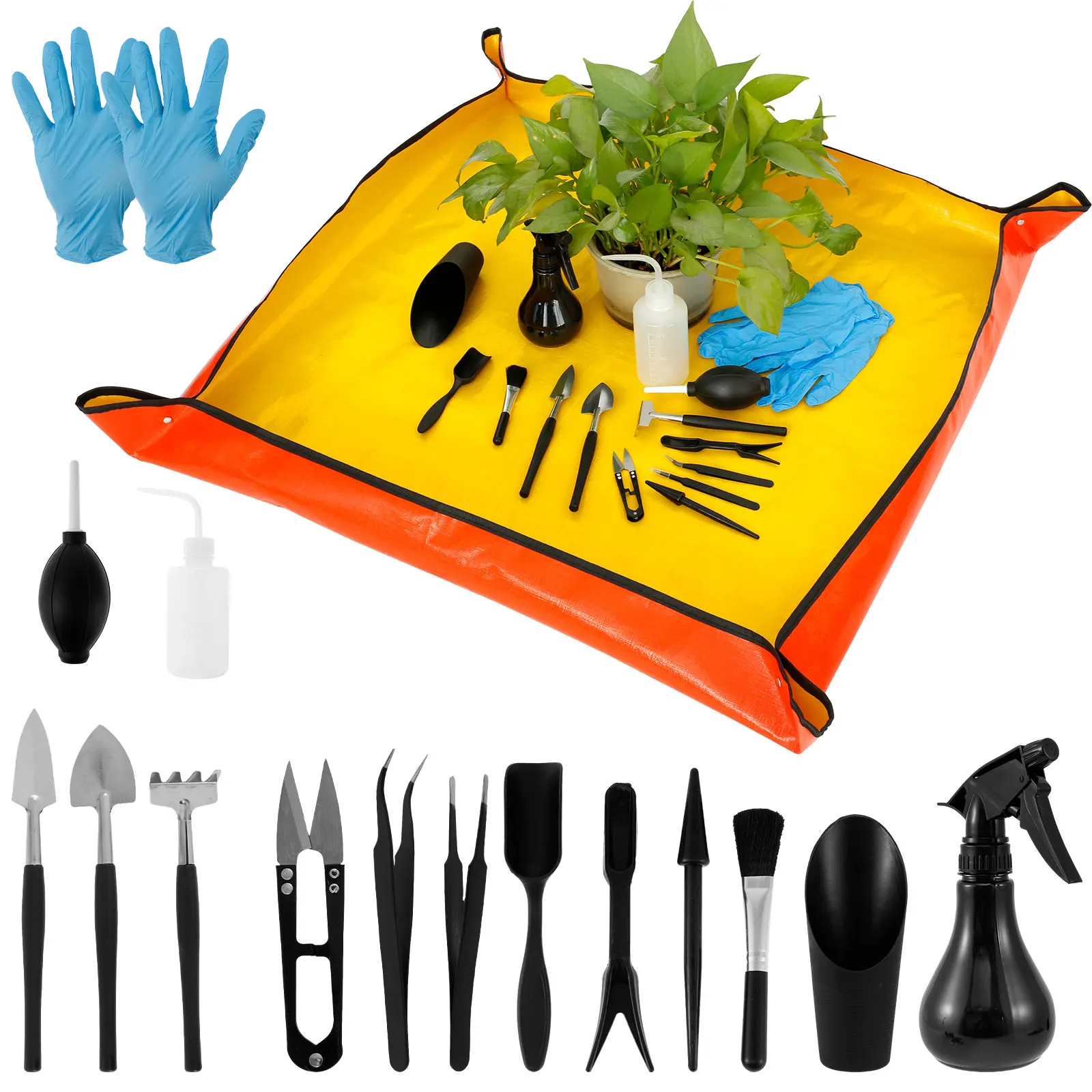 13/16Pcs Garden Succulent Plan - Gardening Tools Equipment ulasan dan harga