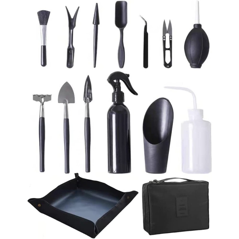 Garden Planter Kit15pcs/set Su - Bonsai Tool Set ulasan dan harga