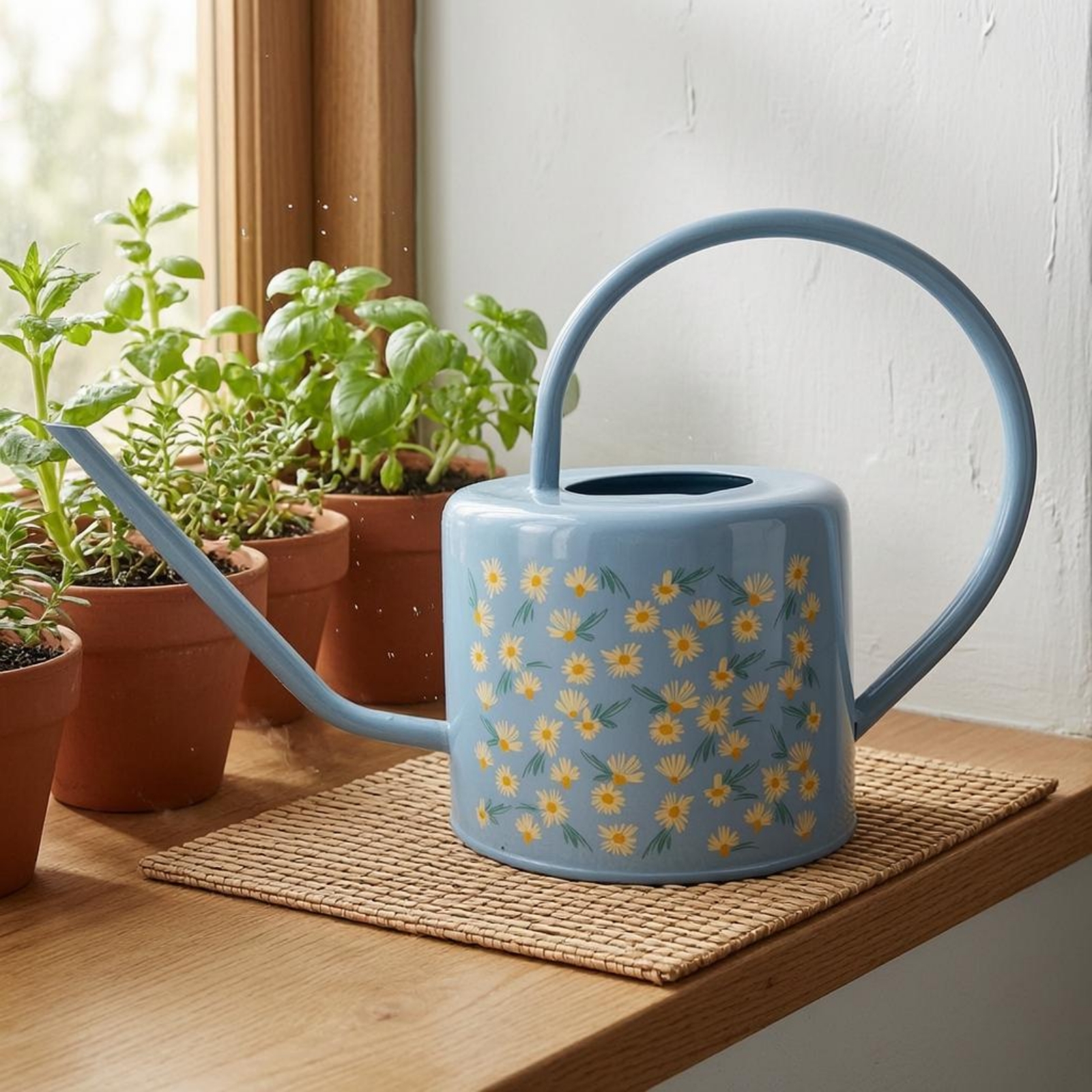 Long Spout Watering Can Floral - Gardening Tools Watering Can ulasan dan harga