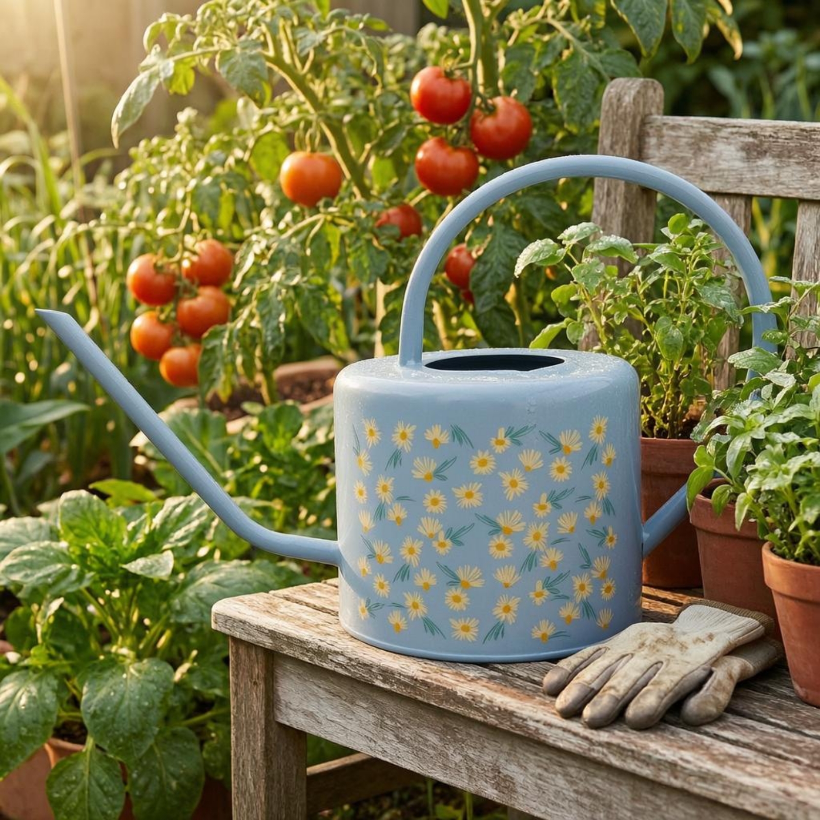 Long Spout Watering Can Floral - Gardening Tools Watering Can ulasan dan harga