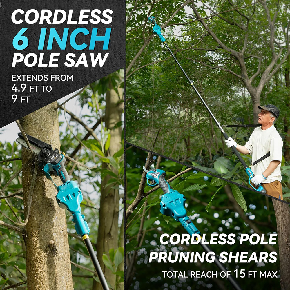 Seesii 3-in-1 Brushless Telesc - Essential Gardening Tools ulasan dan harga