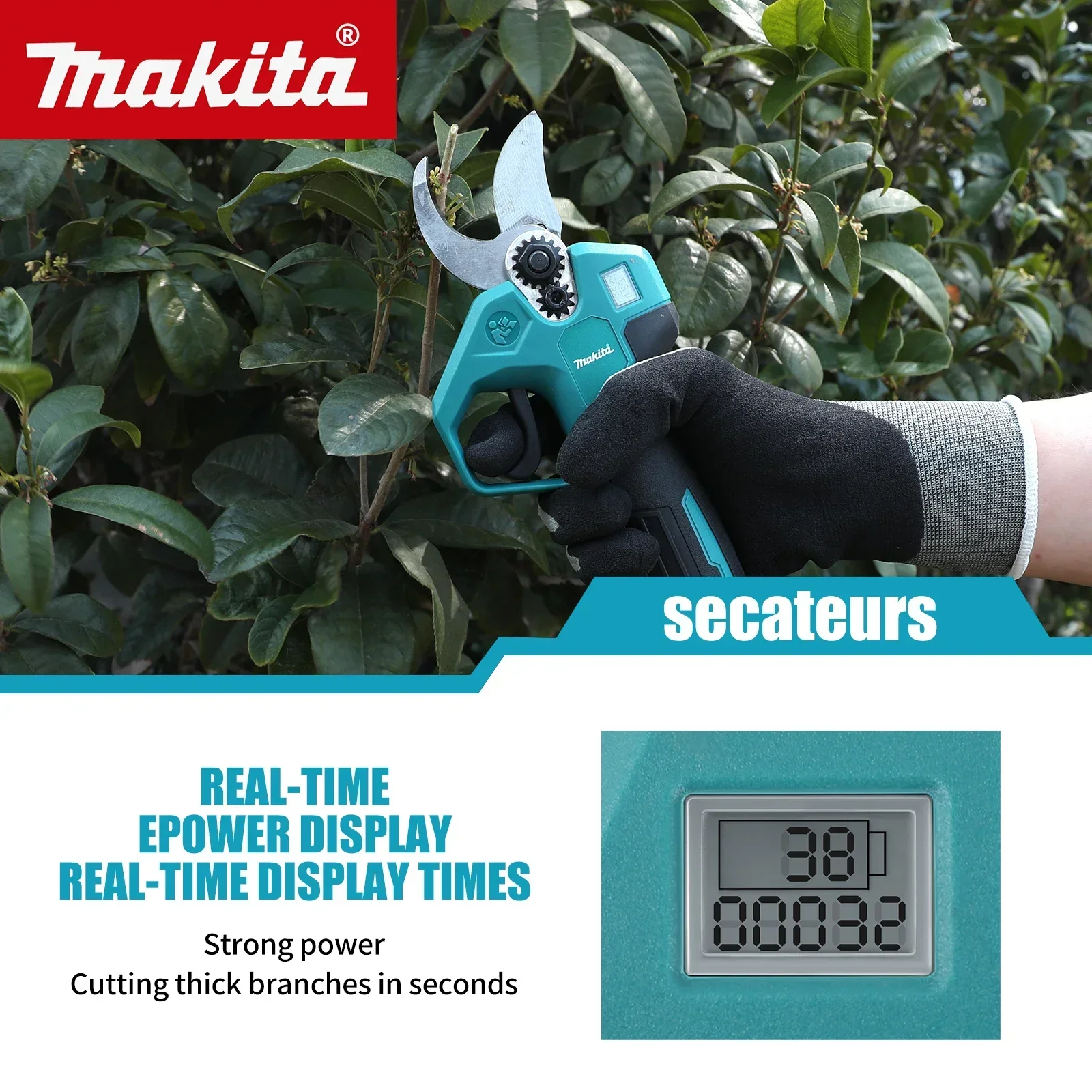 Makita 18V Garden Pruner Tool  - Essential Gardening Tools ulasan dan harga